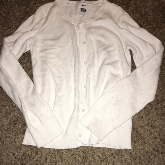 White button up sweater - Picture 1 of 1